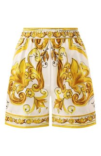 Шелковые шорты Dolce & Gabbana