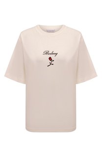 Хлопковая футболка Burberry