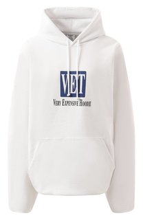 Хлопковое худи VETEMENTS