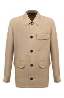 Куртка изо льна и шерсти Brioni