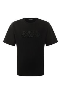 Хлопковая футболка Dolce & Gabbana