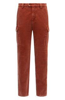 Вельветовые брюки-карго Brunello Cucinelli