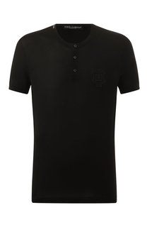 Шелковая футболка Dolce & Gabbana