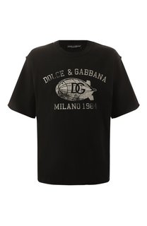 Хлопковая футболка Dolce & Gabbana