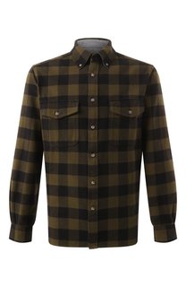 Хлопковая рубашка Woolrich
