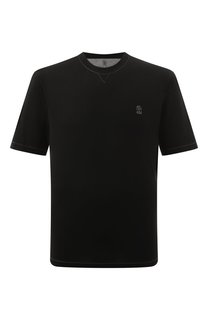 Хлопковая футболка Brunello Cucinelli