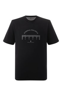Хлопковая футболка Brunello Cucinelli