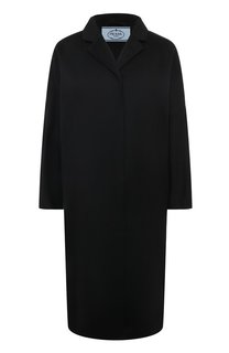 Шерстяное пальто Prada
