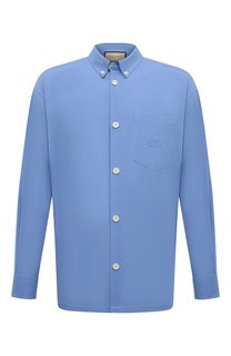 Хлопковая рубашка Gucci