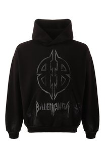 Хлопковое худи Balenciaga