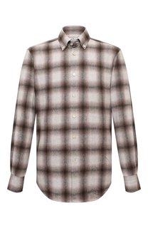 Хлопковая рубашка Kiton