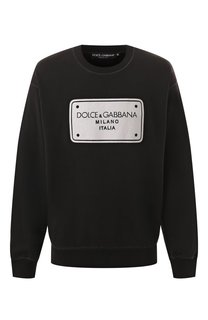 Хлопковый свитшот Dolce & Gabbana