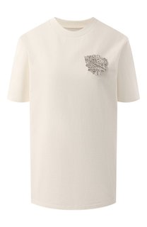 Хлопковая футболка Jil Sander