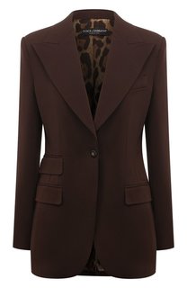 Жакет из вискозы Dolce & Gabbana