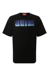Хлопковая футболка Diesel