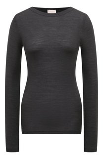 Лонгслив из шерсти и шелка Zimmerli