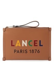 Кожаный футляр для документов Lancel