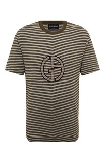 Футболка из вискозы Giorgio Armani