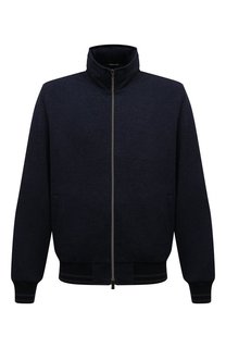 Толстовка из шерсти и хлопка Capobianco