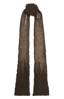 Шарф из шерсти и шелка Ann Demeulemeester