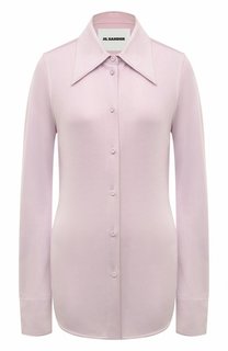 Рубашка из вискозы Jil Sander