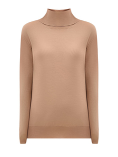 Водолазка из тонкой шерстяной пряжи с разрезом на вороте Jil Sander