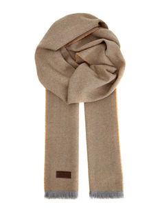 Шарф в стиле sprezzatura из шерсти и кашемира Canali
