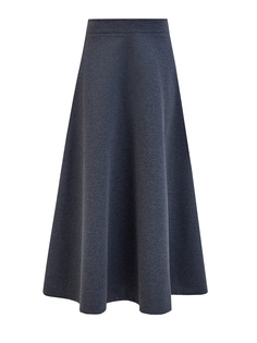 Юбка-миди Circle из эластичного хлопка Couture Brunello Cucinelli
