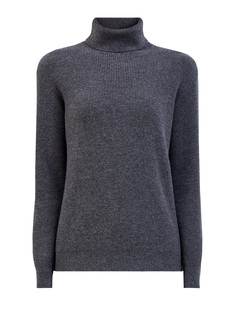 Кашемировый свитер английской вязки с тонкой цепочкой Мониль Brunello Cucinelli