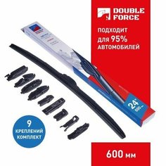 Щетка стеклоочистителя гибридная DFHY24 (600 мм.) Double Force