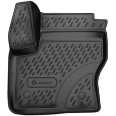 Коврики 3D в салон подходят для FORD Kuga (II, IIр) 2013-2016, 2017-2019, Передний левый, 1шт. (полиуретан) / Форд Куга Element