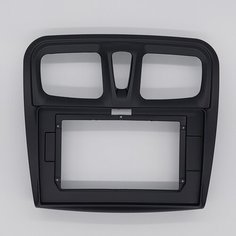 Переходная рамка RENAULT Logan 2013+; Sandero 2012+ (Рамка Рено Логан, Сандеро ) для автомагнитолы 10" / 250:240:145 mm панель нет