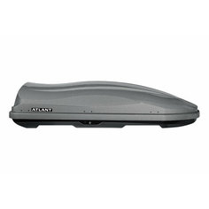 Автобокс ATLANT Diamond 430 л, серый матовый, 184x80x44