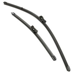 Щетка стеклоочистителя бескаркасная Valeo Silencio Flat Blade Set VM824 600 мм / 450 мм, 2 шт.