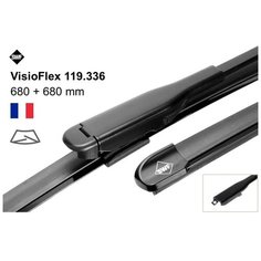 Щетка стеклоочистителя бескаркасная SWF Original Visioflex Set 119356 600 мм / 550 мм, 2 шт. для Volvo V70, Volvo XC90, Volvo XC70, Volvo S60, Volvo S80