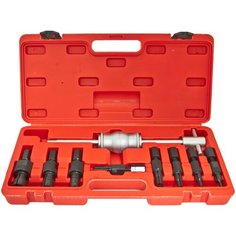 Набор съемников подшипников внутренних с обратным молотком 9 предметов в кейсе эврика ER-86853