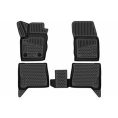 3d коврики в салон 4 шт. для Грейт Вол Поер Кинг Конг 2022-2023 год выпуска (Great Wall Poer King Kong) Element ELEMENT3DAN0403210k