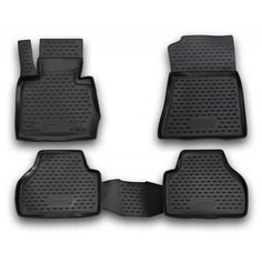 Коврики в салон BMW X3, (F25), 2010-2014, 2014-, 4 шт. (полиуретан) / БМВ Х3 Element