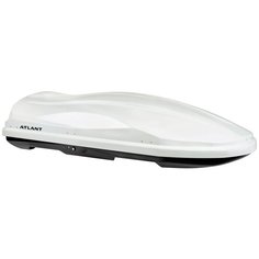 Багажный бокс на крышу ATLANT Diamond 430 (430 л), белый матовый