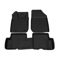 Коврики салона 3D Полиуретановые LADA LARGUS (5-ми местный) REZKON 0539020200