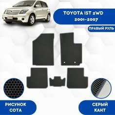 Комплект Ева ковриков SaVakS для Toyota Ist 2WD 2001-2007 Для правого руля / Тойота Ист 2WD 2001-2007 / Авто / Аксессуары / Ева / Эва