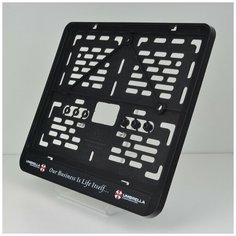 Umbrella corporation. Обитель зла. Мотоциклетная рамка с надписью для старых номеров 245x185 мм. Ars