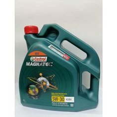 Масло моторное синтетическое Castrol Magnatec A3/B4 5W-30, 4л, арикул15C927