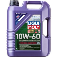 Синтетическое моторное масло LIQUI MOLY Synthoil Race Tech GT1 10W-60, 5 л, 1 шт.