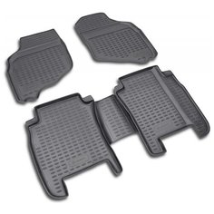 Коврики в салон HONDA Jazz 2001-2008 4 шт. полиуретан Element