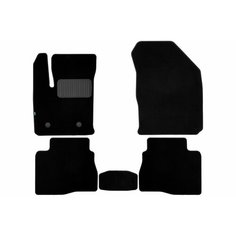 Коврики в салон Klever Premium KAIYI E5 2022- сед, 5шт. (текстиль) / Каию Е5 Клевер