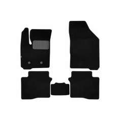 Коврики в салон Klever Premium OMODA S5 2023- сед, 5шт. (текстиль) / Омода С5 Клевер