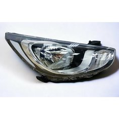 Фара правая Хендай Солярис 1 Hyundai Solaris 1 (2010-2014) под электро корректор Jorden