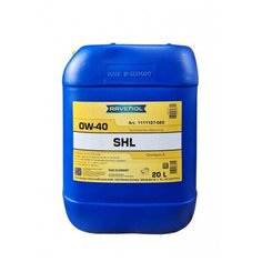 Синтетическое моторное масло RAVENOL SHL SAE 0W-40, 20 л