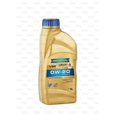 Полусинтетическое моторное масло RAVENOL VSE 0W-20, 1 л, 1 шт.